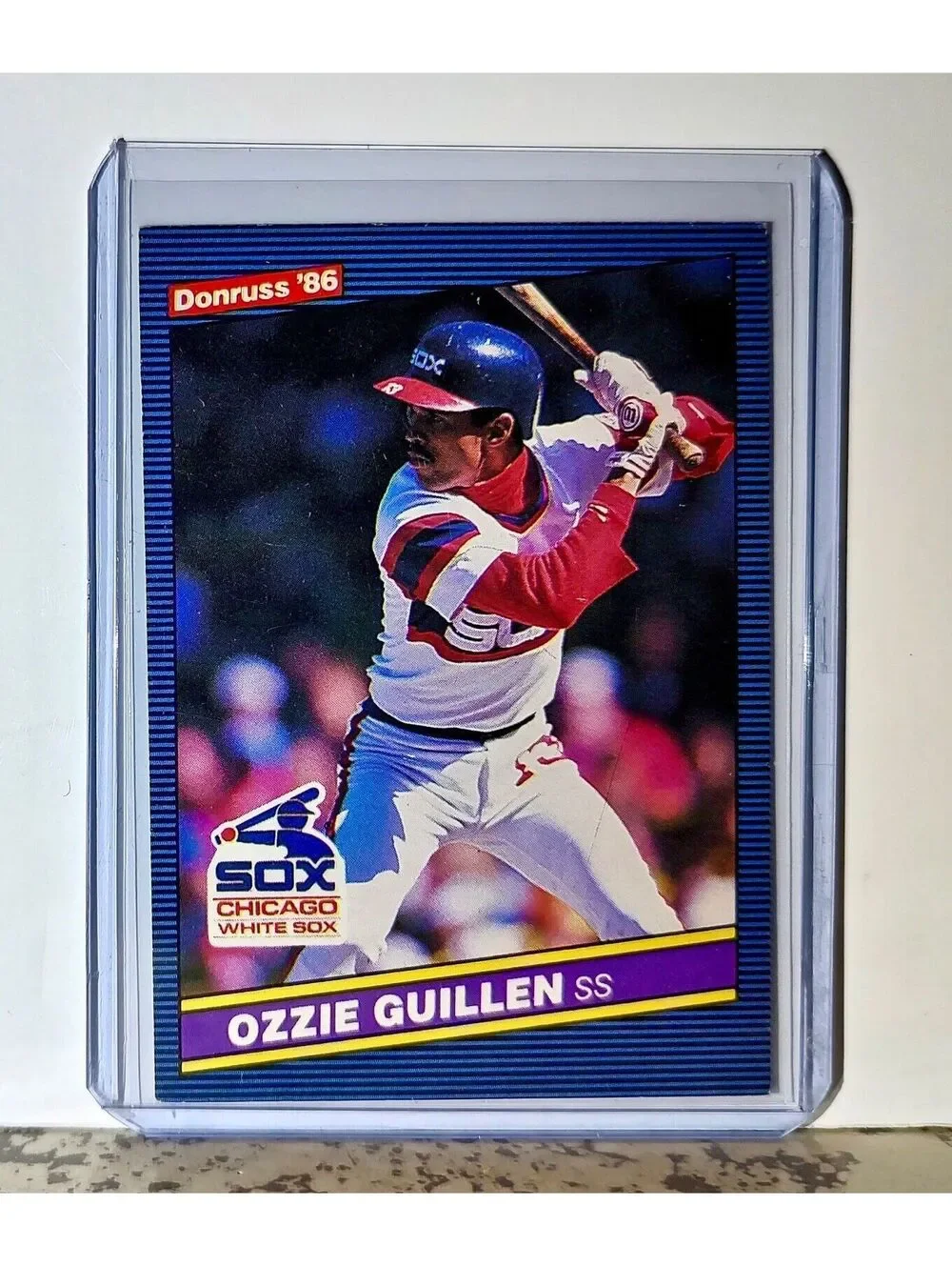 Ozzie Guillen 1986 Donruss MLB #208 Baseball Card Chicago White Sox